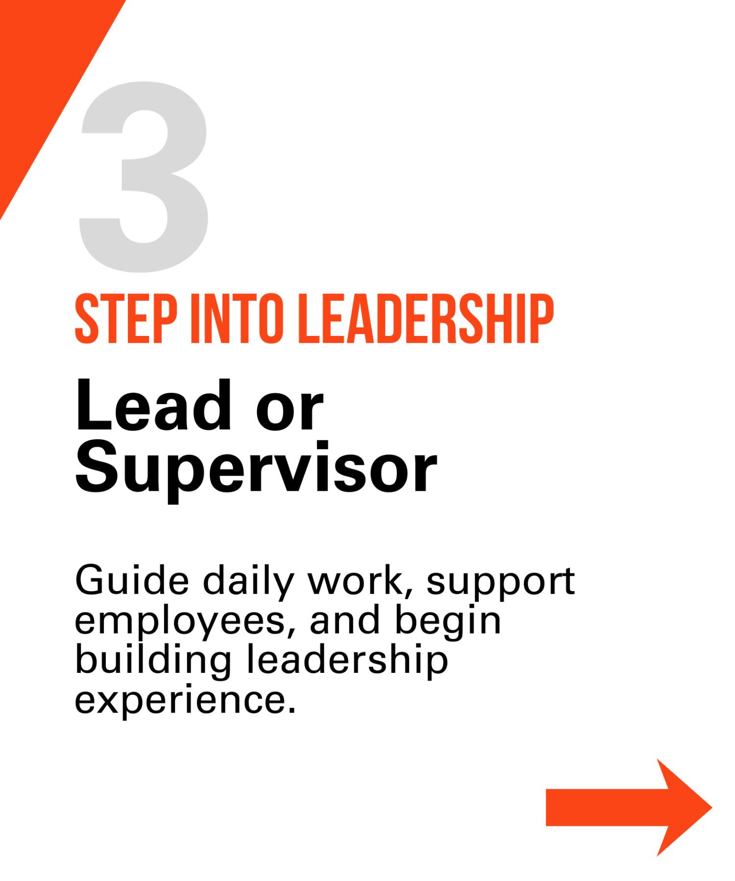 Rental Guys career path card for Lead or Supervisor positions