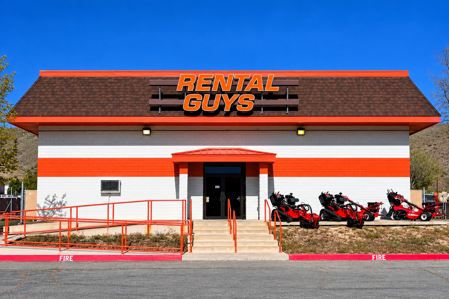 Rental Guys equipment rental store in Carson City, Nevada